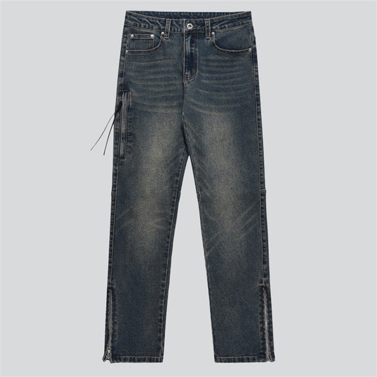Classic Washed Effect Jeans