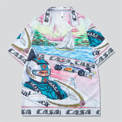 Seaside 4WD Race Print Holiday Outfits