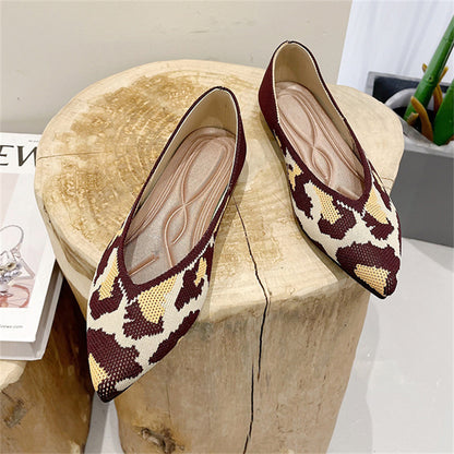 Daily Simple All Match Pointed Toe Flats
