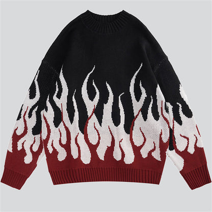 Burning Flame Sweater
