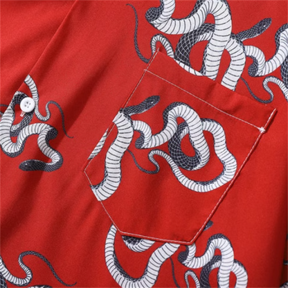 Cuba Snake Print Shirt