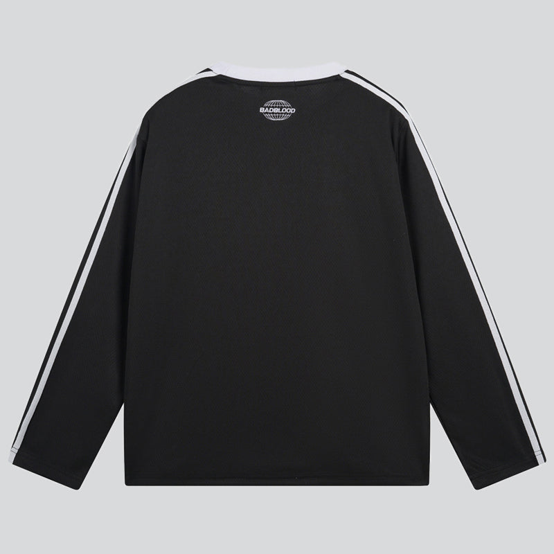 Breathable Embroidered Jersey Tees