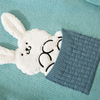 Rabbit Pocket Knitting Sweater