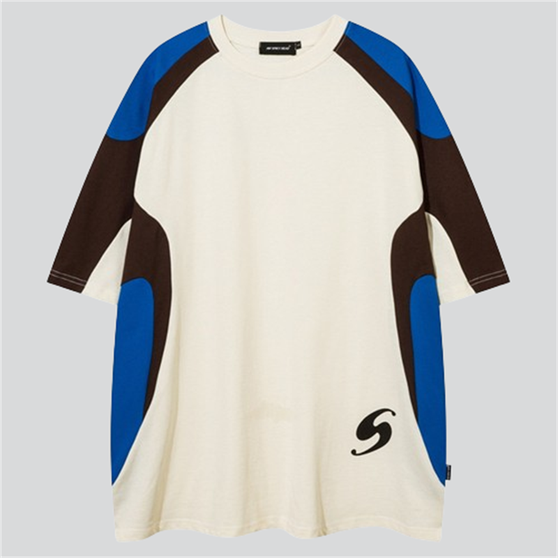 Sporty Contrast Color Tees