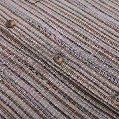 Vintage Pinstripe Long Sleeve Shirt
