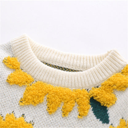 Sunflower Knitted Sweater