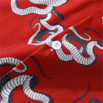 Cuba Snake Print Shirt