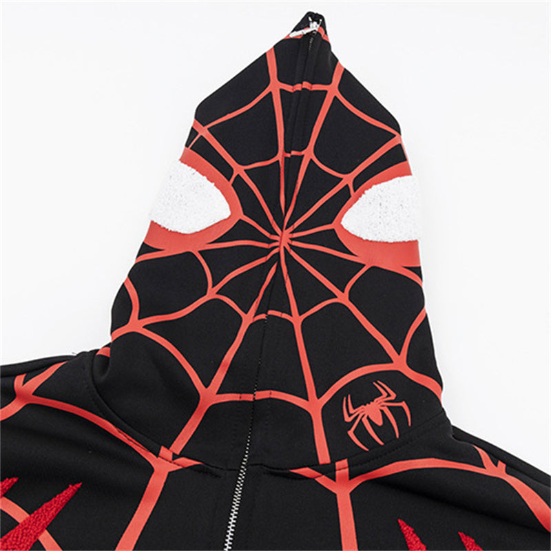 Super Cool Spider-Man Zipper Hoodies