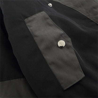 Zip-up Cotton-padded Baseball Jacket