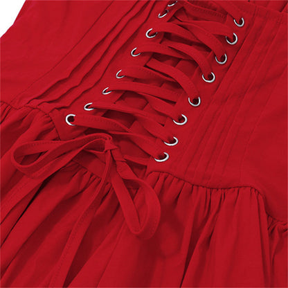Sexy Red Strappy Dress